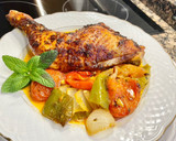 Foto del paso 10 de la receta: Pollo macerado al horno