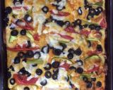 صورة لخطوة 4 من وصفة بيتزا بالخضار 🍕🍕🍕🥗🥗🥗