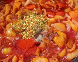 Ízletes, omlós lecsós tarja recept fázis 3 fotója