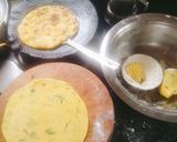 A picture of step 2 of Rice flour paratha 😋😋😋🥰 masala Rice paratha 😋.