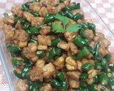 Foto langkah ke 3 dari resep Oseng Tempe Cabe Hijau.