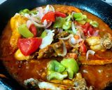 A picture of step 2 of Chicken Jalfrezi.