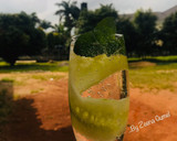 A picture of step 3 of Cucumber Mojito Mocktail.