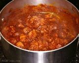Foto del paso 3 de la receta: Carne de puerco en salsa roja