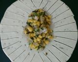 A picture of step 8 of Veg fish.