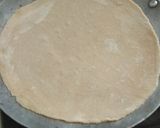 A picture of step 6 of 2 layered Roti (Bepadi Roti).
