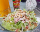 Foto langkah ke 3 dari resep Chicken Green Garden Salad with Supercheese Dressing • Saus Keju.