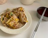 古早味蛋餅食譜｜酥脆傳統起士蛋餅，在家開早餐店 #太陽蛋餅粉的食譜步驟8照片