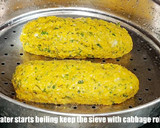 A picture of step 5 of Cabbage Vadi.