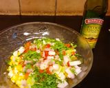 A picture of step 4 of Sweet Corn Salad.