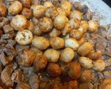 A picture of step 4 of Marinated Pork and Gnocchi.