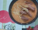 Foto langkah ke 6 dari resep Sosis Gurita Saus Spaghetti.