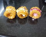 A picture of step 13 of Jalebi ice-cream sandwich.