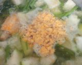 Foto langkah ke 3 dari resep Sayur Mener Bayam Labu Air dan Jagung Manis.