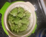 Foto del paso 4 de la receta: Romanescu en vaporera en el microondas