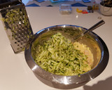 A picture of step 8 of Zucchini Slice.