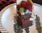 Une image de l'étape 1 de Génoise chocolat ganache et fruits.