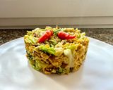 Foto del passaggio 5 della ricetta Verza con uova strapazzate e peperoncino