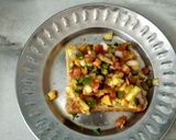A picture of step 4 of Veg sandwich.