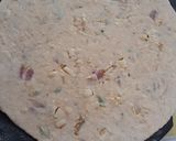 A picture of step 4 of Paneer cheese paratha.