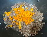 A picture of step 1 of Beef Tostada.