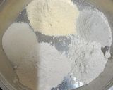 A picture of step 1 of Makai Bajri Ane Methi Na Vada.