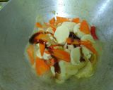 Foto langkah ke 4 dari resep Tumis Tofu Saos Tiram.