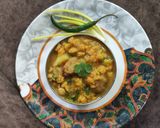 A picture of step 11 of Chana Dal Curry.