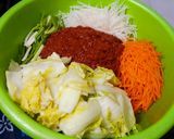 Hình bước làm 6 của món Kim chi