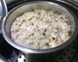 A picture of step 5 of Taro Cake.