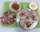 Hình bước làm 1 của món Cá bớp "Ba Lửa"