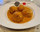 Foto del paso 10 de la receta Albóndigas de pavo en salsa de calabaza, manzana y nueces