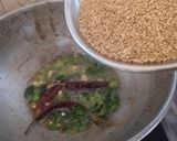 A picture of step 2 of Poha Chivda.