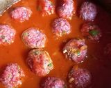 Foto del paso 3 de la receta: Albóndigas en salsa con arroz🍽
