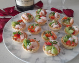 Foto del paso 5 de la receta: Tartaletas con salsa rosa