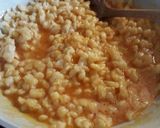 Tojásos nokedli, paradicsom salátával recept fázis 11 fotója