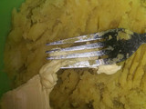 Puré de apio y batata