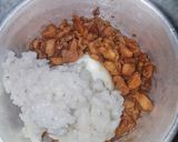 Foto langkah ke 6 dari resep Nasi Tim Ayam Jamur (HALAL).