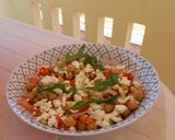 A picture of step 4 of Colorful Chickpea Salad.