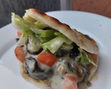Foto del paso 7 de la receta: Salteado🥙 de champiñones🫓 y berenjena🍄🧄🍆