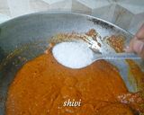 A picture of step 5 of Matar panner.