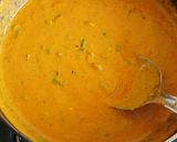 A picture of step 6 of Paneer Capsicum Masala.