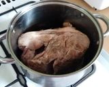 A picture of step 5 of Vickys Balsamic Pulled Pork, GF DF EF SF NF.