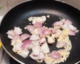 A picture of step 5 of MINT Chilli GARLIC MUSHROOM.