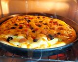 A picture of step 9 of 🍕Cheesy Smokey tikka pizza🍕.