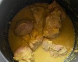 A picture of step 6 of Teevar - Sindhi style Mutton curry.