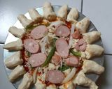 Foto langkah ke 4 dari resep Pizza ala pizza h*t.