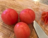A picture of step 1 of Shio Koji Tomato - Japanese #easy #vegan.