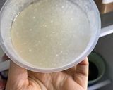 Gambar langkah 2 resipi Buko Creamy Manggo.