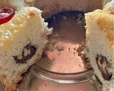 A picture of step 11 of Easter Rings Filled with Hazelnut Spread and Walnuts.